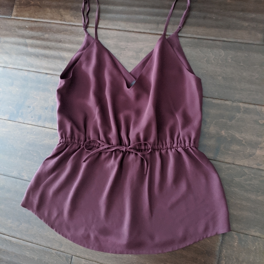 Burgundy Babaton Tank Top